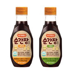 아이배냇 순간장 국물용 비빔용 아기간장 이유식 재료 간장 2종 세트, 1개