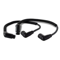 오토바이 점화 단체 코일 스파크 플러그 와이어 420265248 420265240 Polaris Ranger 800 2008-2014 Seadoo Ski-Doo Fits, 검은색