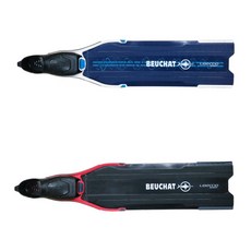 BEUCHAT LIBECCIO SPORT 自由潛水長蛙 自潛長板蛙鞋, BLACK/RED,43/44