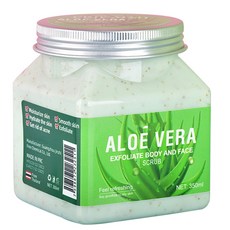 磨砂膏 身體去角質 雞皮 溫和去角質 350ml Bodyscrub, 1個, - 蘆薈 [350ml]