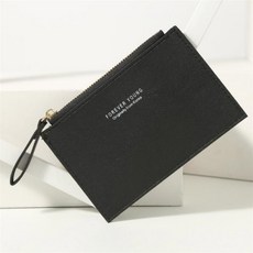 여성용 미니 키 체인 지갑 지퍼 PU 가죽 동전 소형 멀티 카드 비트 홀더 홀더