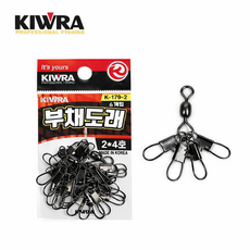 키우라 부채도래 K-179 (6개입) 문어 도래, 3세트
