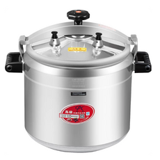 商用壓力鍋 40升 鍋口直徑37厘米 鍋身直徑40厘米 適用於燃氣灶、電磁爐, 9升(8人份左右)燃氣專用直徑26厘米, 1個, 9L