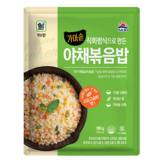 [사조대림] 야채볶음밥 180g X 5개, 5팩