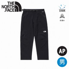 The North Face 男 防風薄抓絨保暖軟殼長褲