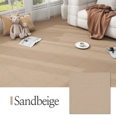 베라스코 미끄럼방지 타일 카페트 30 x 30cm, 샌드베이지, 10개