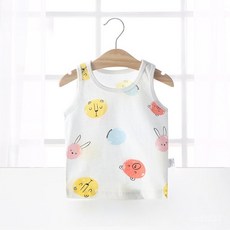 新品開售 嬰兒背心夏季草莓超薄款兒童寶寶女小孩男童網眼無袖透氣打底護肚