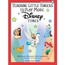 [5] Teaching Little Fingers to Play More Disney Tunes Book/Online Audio [paperback]