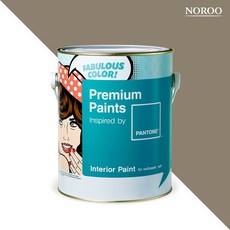 노루페인트 팬톤 내부용 실내 벽면 무광 페인트 4L, 17-1310 Timber Wolf, 1개
