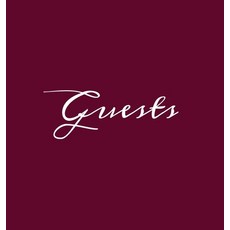 (영문도서) Guests Wine Burgundy Hardcover Guest Book Blank No Lines 64 Pages Keepsake Memo... Hardcover, Murre Book Decor, English, 9781951373061