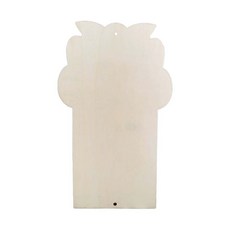 財神爺木質掛板 DIY黏土彩繪裝飾 新年節慶掛飾 兒童美術勞作 節日裝飾品, 年獸木質掛板, 1個