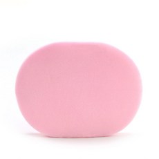 에스테틱 고급미용 피부미용재료 부드러운 세안 고급 해면 스펀지 opp봉지 개별포장 15T 핑크, 1개