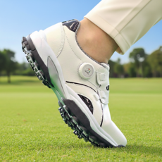 아놀드파마 남성 다이얼 골프화 스파이크리스 연습용 필드용 편한 라운딩 쿠션 골프 신발 스크린골프화 미끄럼방지 골프신발