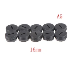 Dia. 블랙 플라스틱 나사 탄소 브러시 거치대 캡 케이스 12 10 개, 07 A5