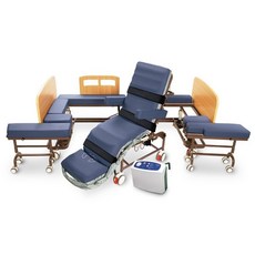 【海夫】名一分離式移位床：電動升降移位床墊，結合床椅設計，可坐、可躺、可移動, 左開門(YM2000AL)