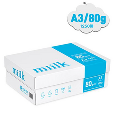 miilk 한국제지 복사용지, A3, 1250매