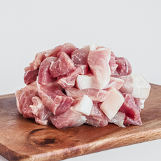 도담신선육 한돈 뒷다리살 찌개용 (껍질유/냉장) 500g 1+1, 1kg, 1개