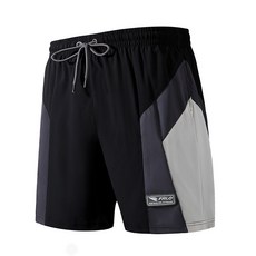 男士防尷尬大碼速幹五分平角沙灘短褲