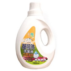 都可洗 洗潔液，適用廚房油垢與器皿清潔, 1個, 1公升小瓶裝, 1L