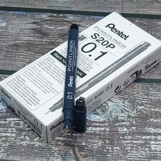 스케치/드로잉펜-펜텔 포인트라이너 0.1mm 12자루 드로잉펜 피그마망가세트 데코 재료 SAKURA dew+0926bi