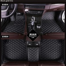 자동차 바닥 매트 트렁크 패드 자동 카펫 보호 방수, 14. 3pc floor mat6, A. Left hand drive