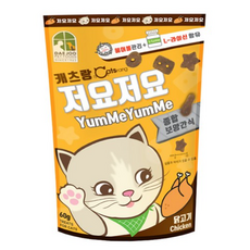캐츠랑 고양이 저요저요 덴탈 간식, 닭고기, 60g, 2개