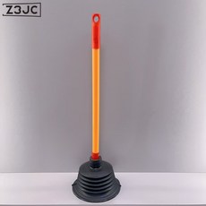 Z3JC 馬桶堵塞疏通器疏通廁所馬桶吸排水管道坐便疏通器馬桶吸抽皮搋子, 如圖