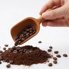 1PC Wooden Scoop Wood Scoop for Coffee Bean Sugar Spices Small Jars Canisters Containers Acacia, 1PC Wooden Scoop, Wood Scoop f