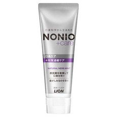 LION 獅王 NONIO Nonio終結口氣牙膏 敏感護理款 草本薄荷口味, 130g, 1條