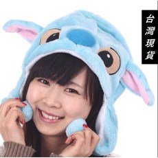 瘋狂派對 史迪奇頭套及動物造型帽子，派對變裝可愛配件，多款可選, 詳見包裝, 1個