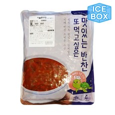 엘케이푸드 마늘쫑무침 반찬 4kg, 1개