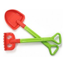 비앤씨 모래놀이 Big 삽 갈퀴 세트, 1 COLOR, 310g, 4개