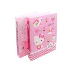 드림 헬로키티 O링 바인더, 진한분홍