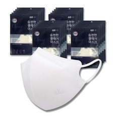 (S size) KF94 숨편한 클레어마스크 어드벤처핏 아동용 10매, 화이트