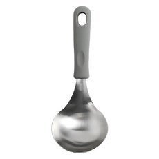맥스쿡 스텐304 서빙스푼 미니 요리 국자, 차콜, 1개