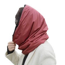 여성용 머리 스카프와 호환되는 퍼퍼 햇 따뜻한 머리 보호용 귀 덮개 겨울용 숄 편안한 머리 보호 기능 야외 활동에 적합합니다