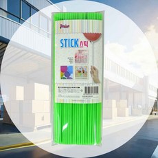 풍선스틱 그린 100개입 촬영소품 응원도구 벌룬스틱 풍선막대기 생일파티 풍선거치대