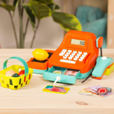 [밧핫] 시장놀이 계산대 세트 Battat Cash Register Toy Playset, 1개