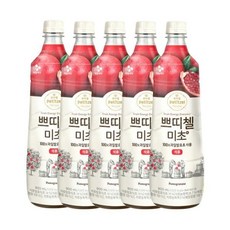 쁘띠첼 미초 석류, 900ml, 5개