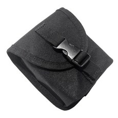 스쿠버 다이빙용 웨이트 포켓 보관 파우치 홀더 웨이트 벨트 웨빙 스트랩 - 3가지 색상 가능, 블랙
