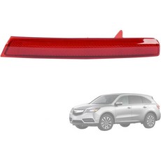 뒷 오른쪽 조수석 측 범퍼 반사등 램프 33505-STX-A11 아큐라 MDX 2010 2011 2012 2013 호환 해외 직배송, Right Side
