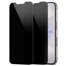 다이아큐브 아이폰17e(A19) 사생활보호 방탄강화 9H 고경도 듀얼유리코팅 저지문AF 액정보호필름 2P 정렬가이드핀제공, 2개