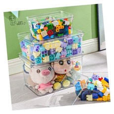 적재형 투명 아크릴 정리함 책상 주방용품 정리함 수납 냉장고 책상 차 서랍 문구, 1개