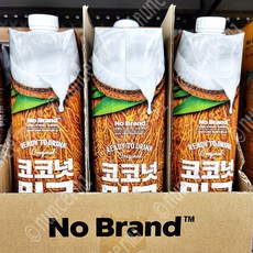 코코넛 밀크 | 노브랜드, 3개, 1L