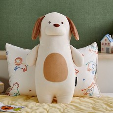 모던하우스 소프트터치 밀크멍 롱 필로우, 크림