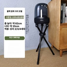 거치대 스피커 받침대 원목 스탠드 우퍼 진열대, 블랙우드다리 유리 62cm 두꺼운 스피커미포함, 기본 모델명/품번