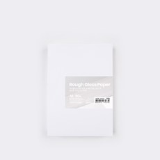 PaperPhant 하이퀄리티 용지 많이 두꺼운 러프그로스지 (Rough Gloss paper), 50매