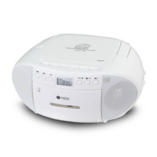 롯데 MP3 CD포터블카세트 PINGKY-880 카세트 MP3CD 라디오 어학용, 화이트, PINGKY-880 (White)