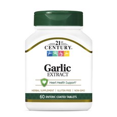 21ST CENTURY 大蒜錠, 1個, 60 件