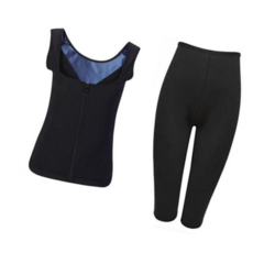 여성땀복나시 여자땀복세트 위아래 수트 헬스 운동복 코디